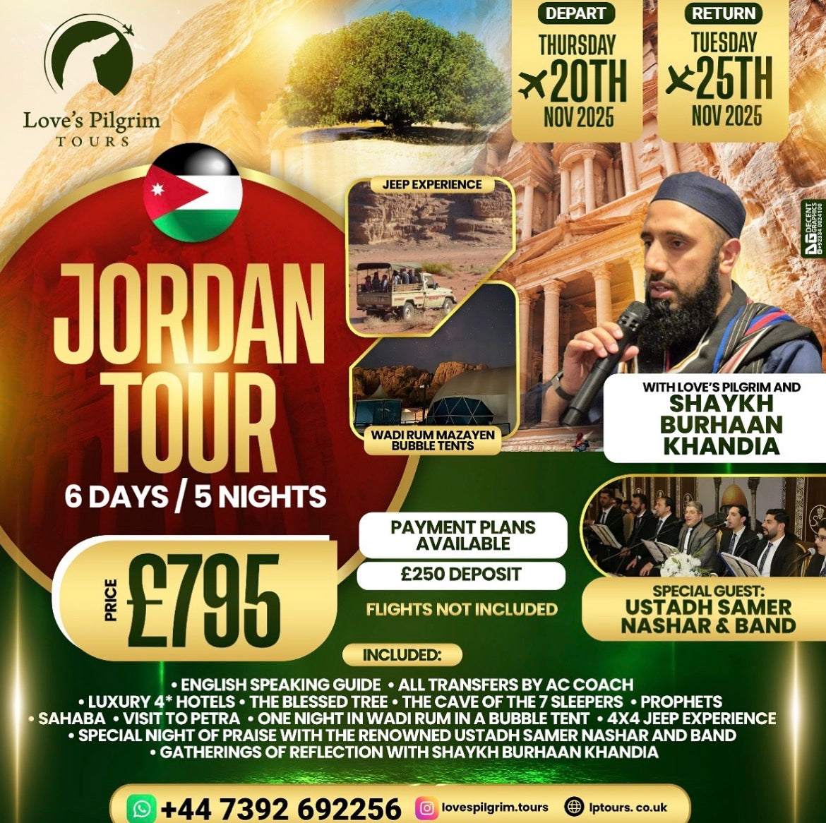 Jordan Tour