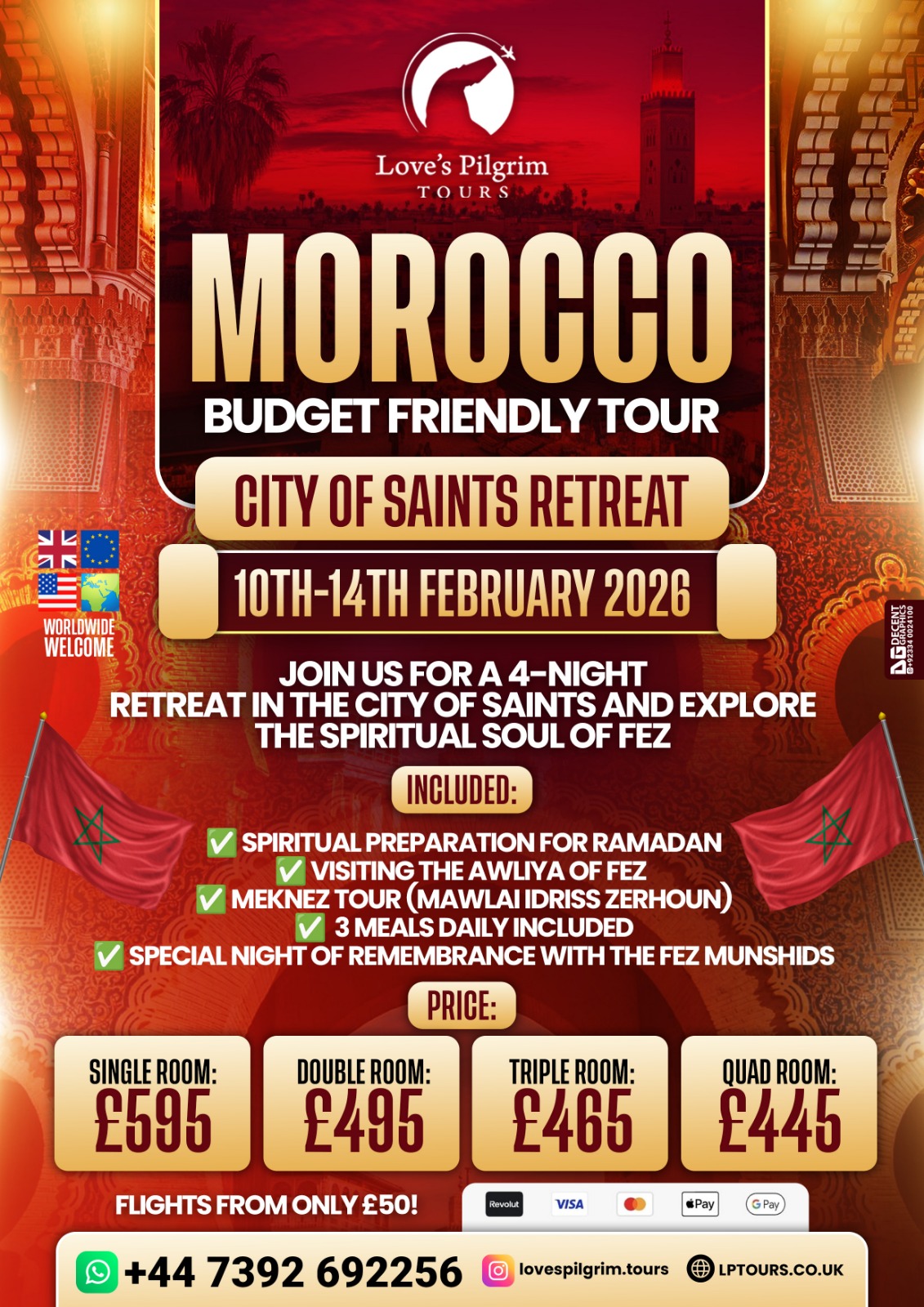 Morocco Budget Friendly Tour - City of Saints Retreat